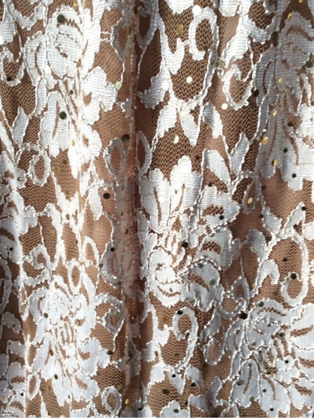 NWT Candalite Lace Evening Gown